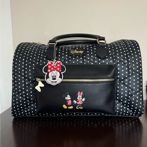 NWT Disney Mickey and Minnie Weekender/Travel Bag